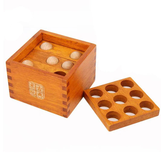 Wood Brain Teaser Intelligence Puzzles 3D IQ Toys Cube Thirty-Six Stratagems Mind Games For Adults Kids Novelty Gifts