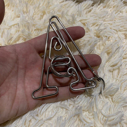 Brain Teasers Metal Wire Iq Puzzles For Adults And Kids Very Difficult Disentanglement Iron Link Unlock Interlock Game