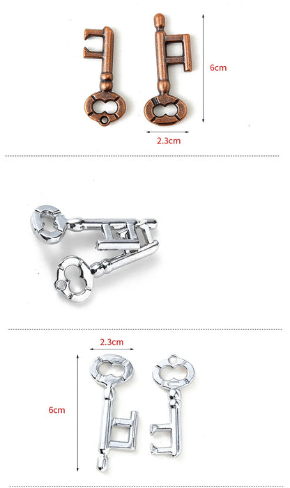 Creative Classic IQ Metal Brain Teaser Magic Baffling Puzzles Game Toys for Children Adults Funny Kids Gifts