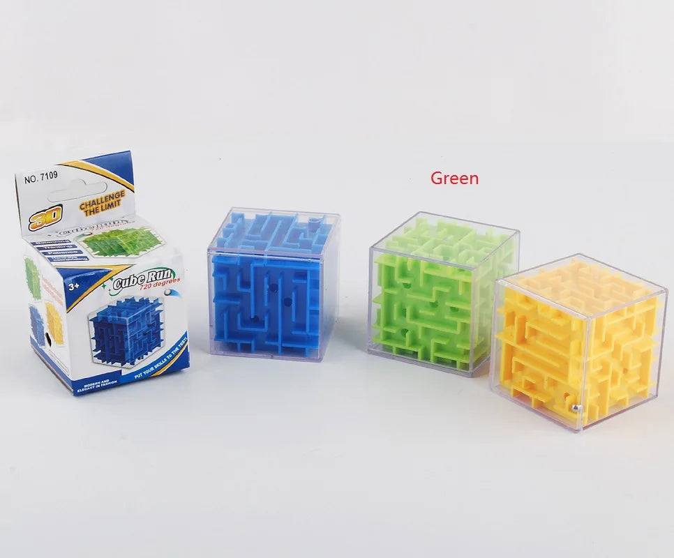 Kids Indoor Magic 3D Maze Ball Puzzle Game Challenge Intelligence & Idea Perplexus Training Learn IQ Toys for Children